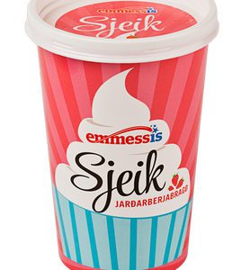 Sjeik jarðarberja 250 ml. - 8 stk.