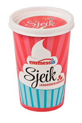 Sjeik jarðarberja 250 ml. – 8 stk.