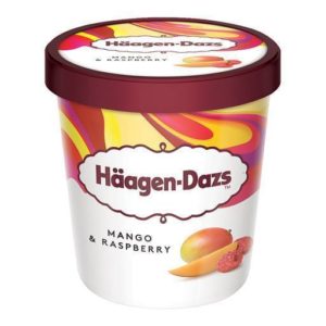 HD Mango & Rasberry 460ml - 8 stk. í pk.