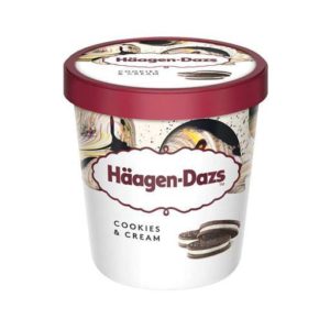 HD Cookies & Cream 460ml - 8 stk. í pk.
