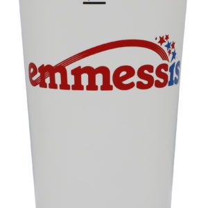 Hvít shakeglös stór  650 ml. (22 oz) - 50 stk.