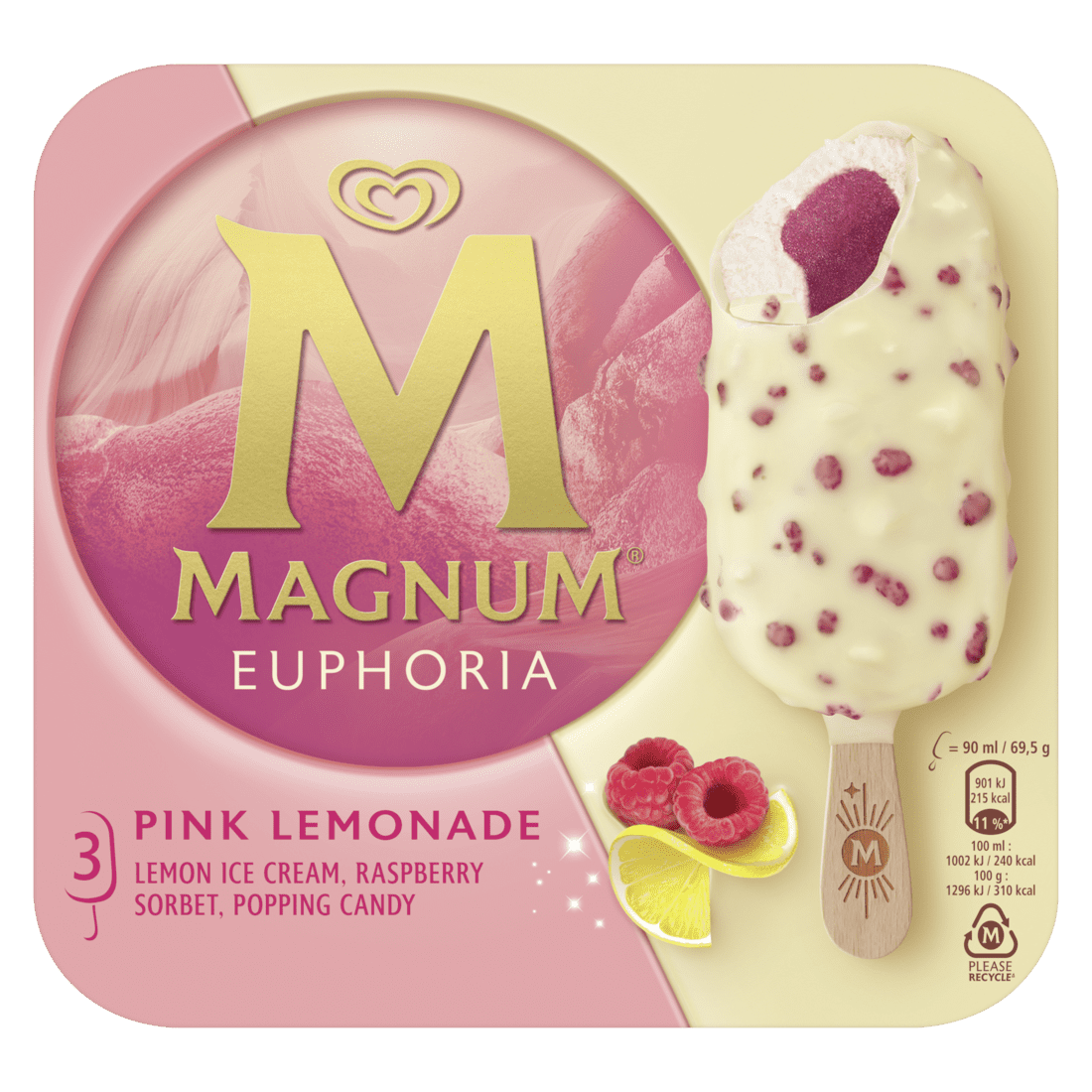 Magnum Hpk Euphoria 90ml 3stk - 10 ein í pk